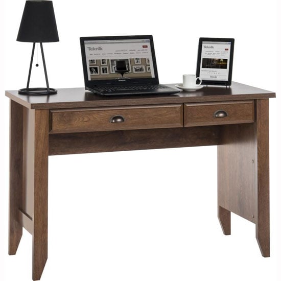 Read more about Augusta home office laptop desk in oiled oak