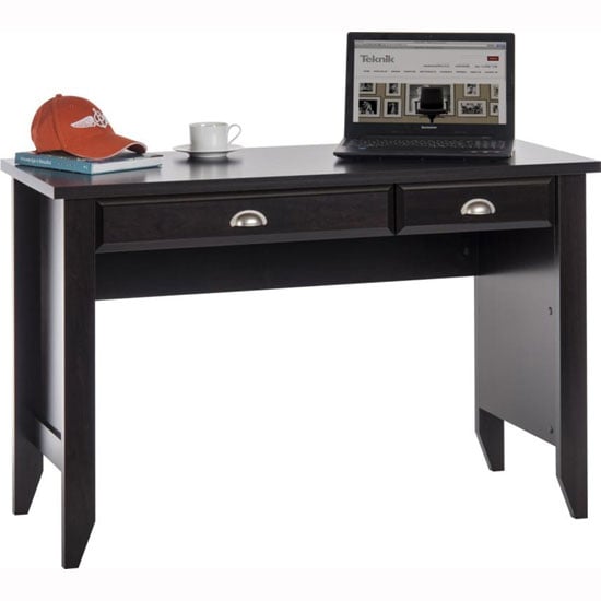 Read more about Augusta home office laptop desk in jamocha wood