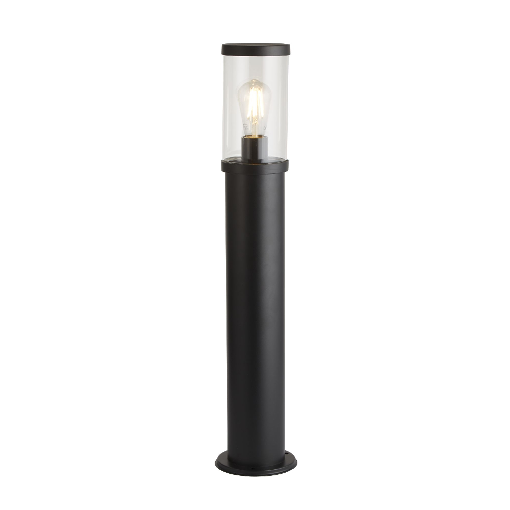 Read more about Bakerloo polycarbonate outdoor post lamp large in black