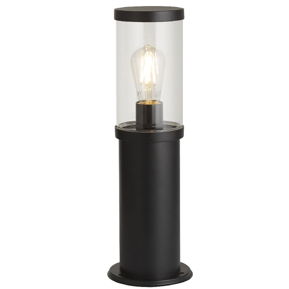 Product photograph of Bakerloo Polycarbonate Outdoor Post Lamp Small In Black from Furniture in Fashion