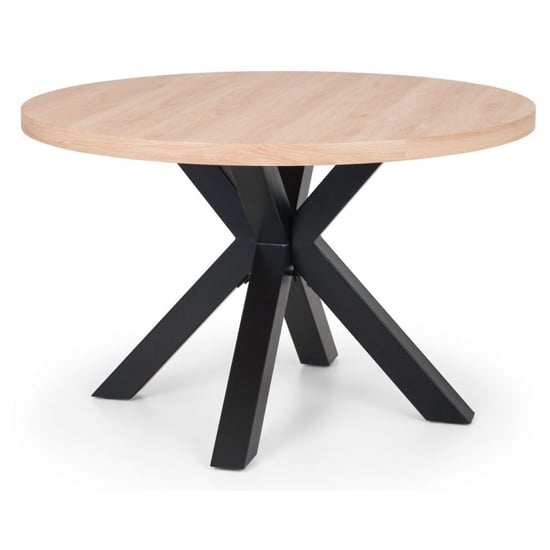 Read more about Bacca round wooden dining table in oak