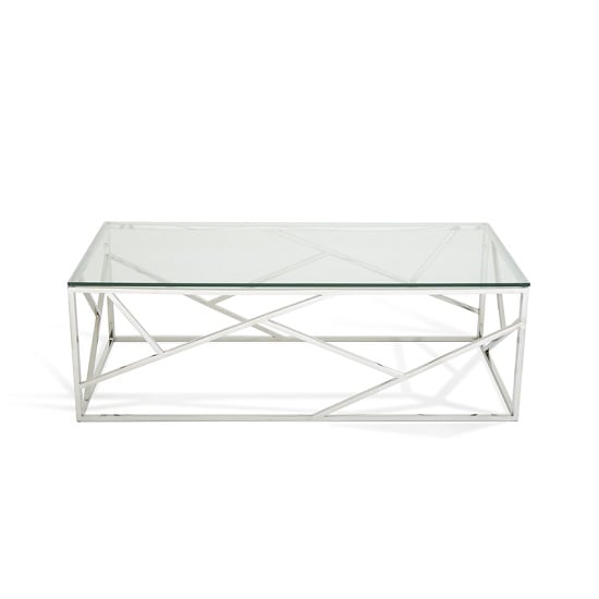 bettie glass coffee table