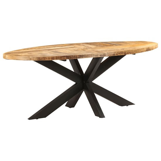 large mango wood dining table