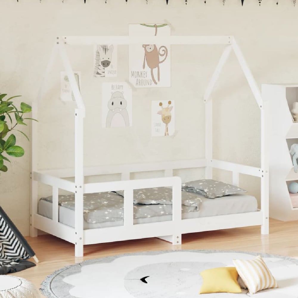 bohemia 70x140cm wooden children daybed in white