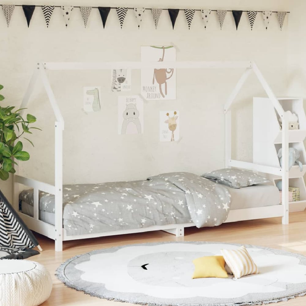 bohemia 80x200cm wooden children daybed in white