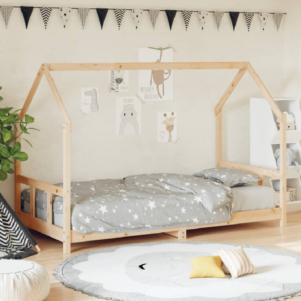 bohemia 90x190cm wooden children daybed in natural