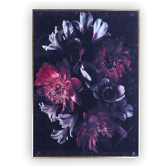 Photo of Bouquet picture canvas wall art in multicolor