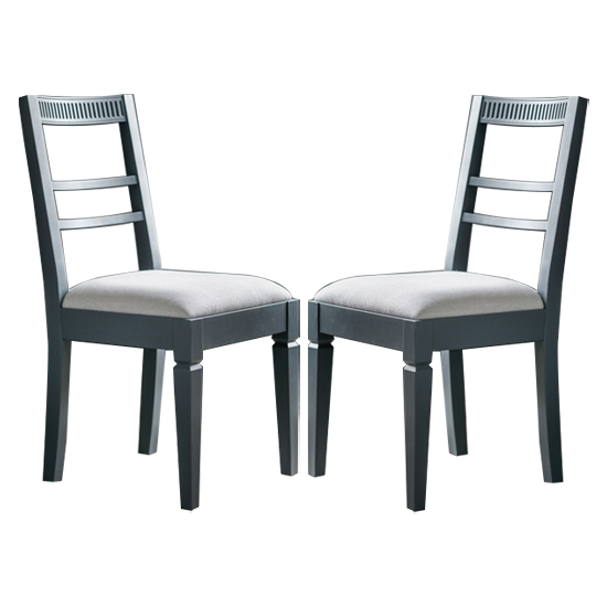 Bronte Storm Dining Chairs In Pair | FiF