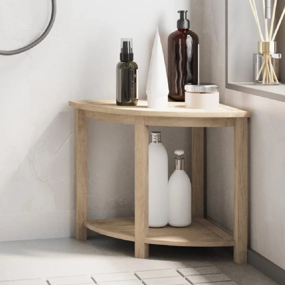 Read more about Bronx wooden bathroom side table in teak