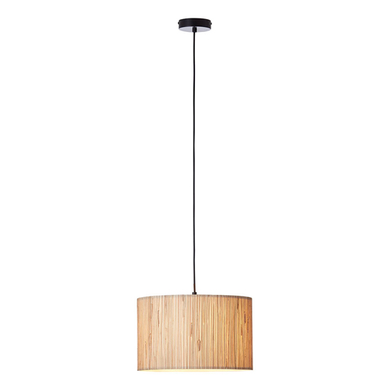 Brooks Seagrass Drum Shade Ceiling Pendant Light In Natural Furniture In Fashion 1037