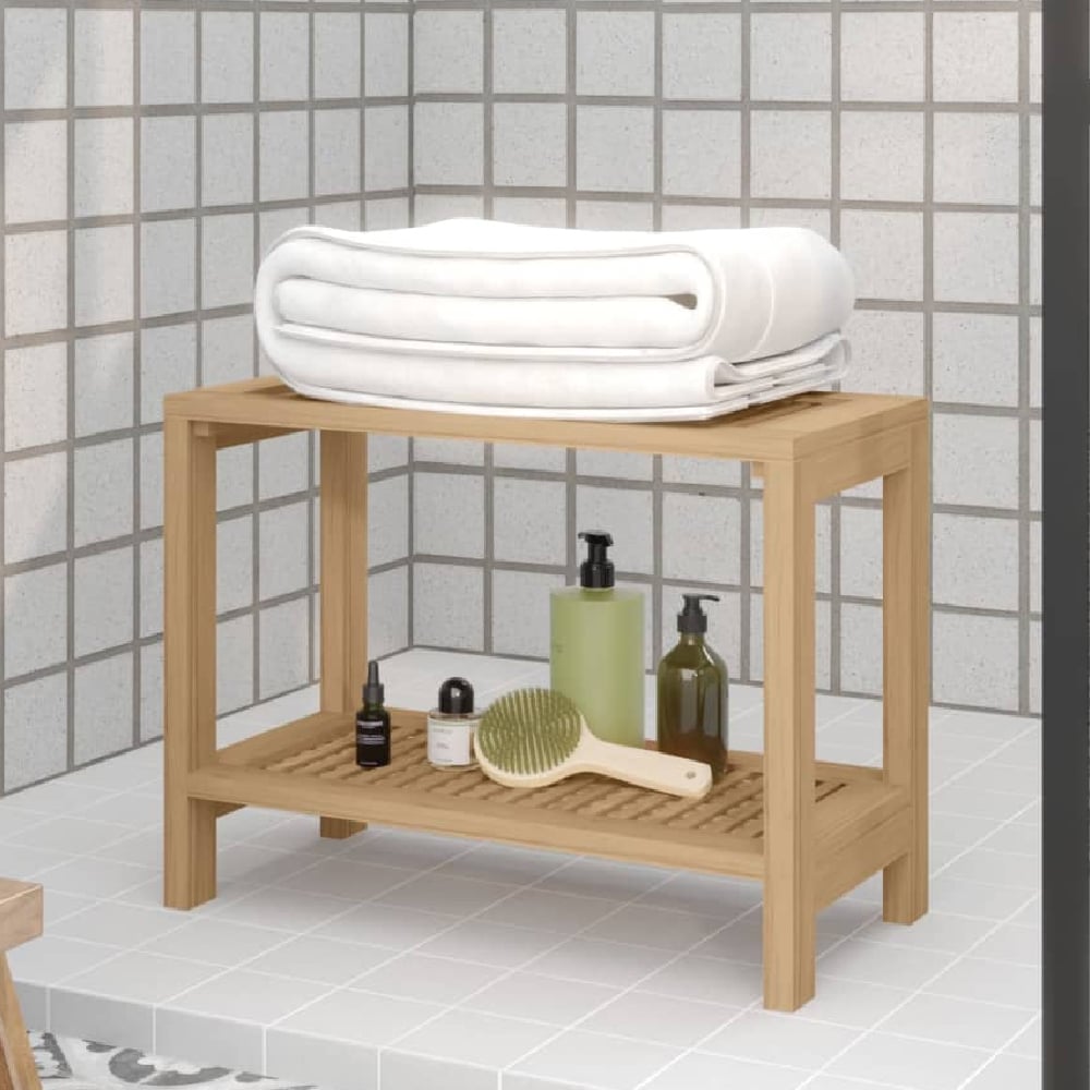 Read more about Bryan wooden bathroom side table in teak