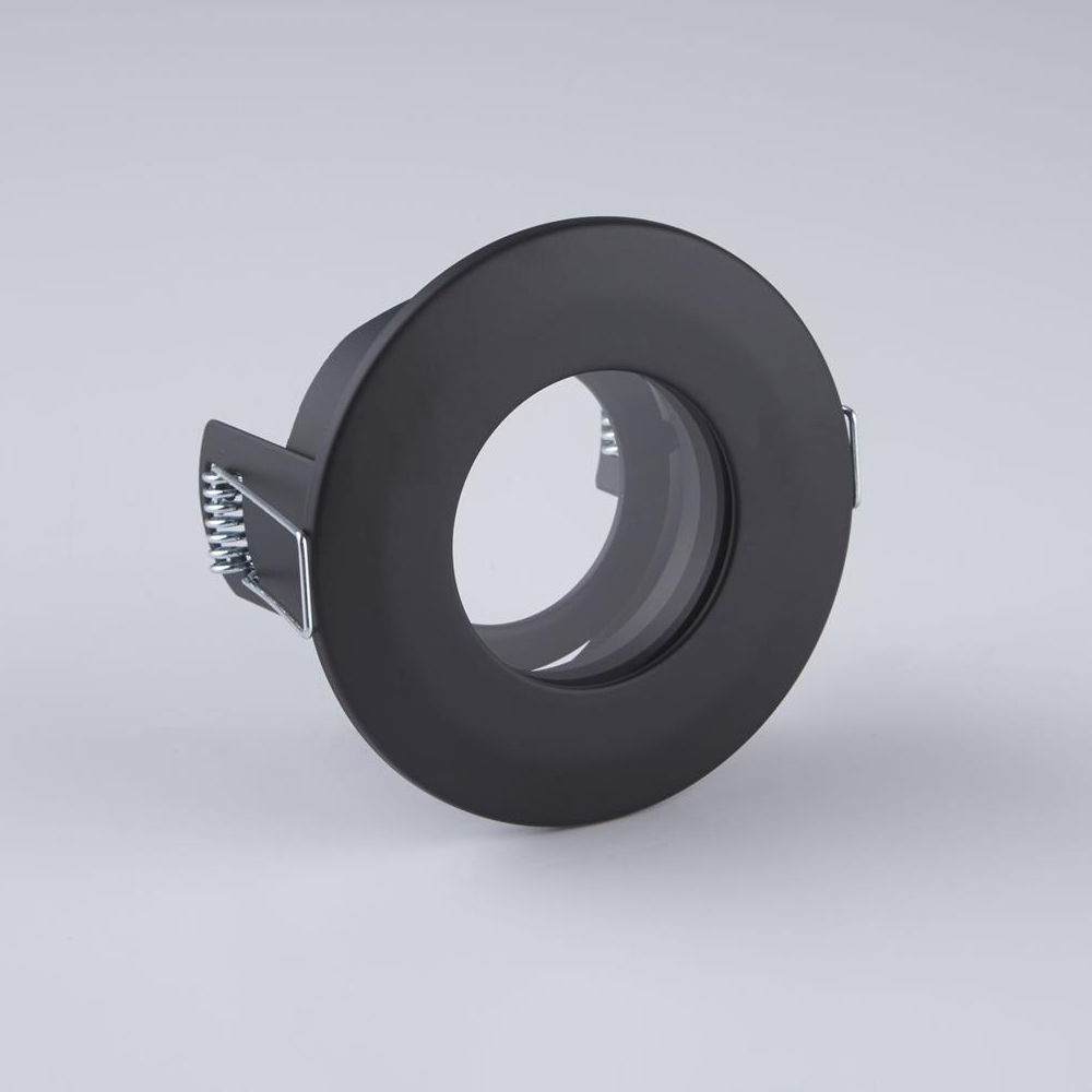 Product photograph of Burford Led Bathroom Down Light In Black from Furniture in Fashion