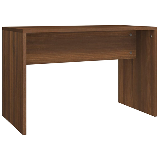 Read more about Canta wooden dressing table stool in brown oak