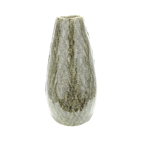 Read more about Cestinia ceramic small decorative vase in antique green
