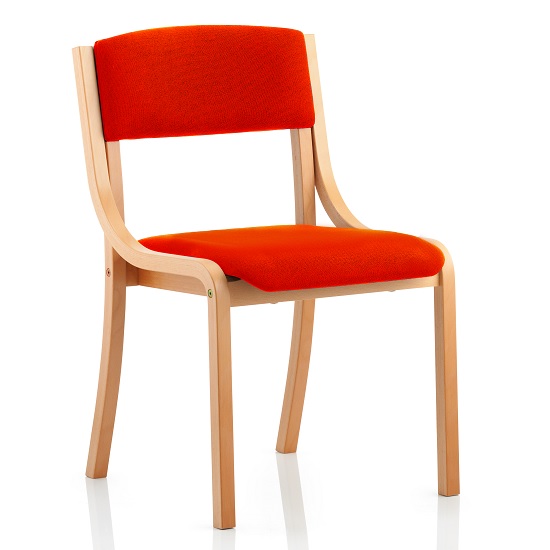 Read more about Charles office chair in pimento and wooden frame