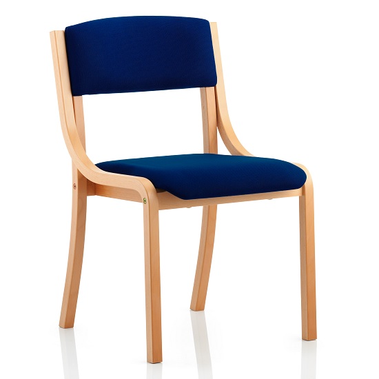 View Charles office chair in serene and wooden frame
