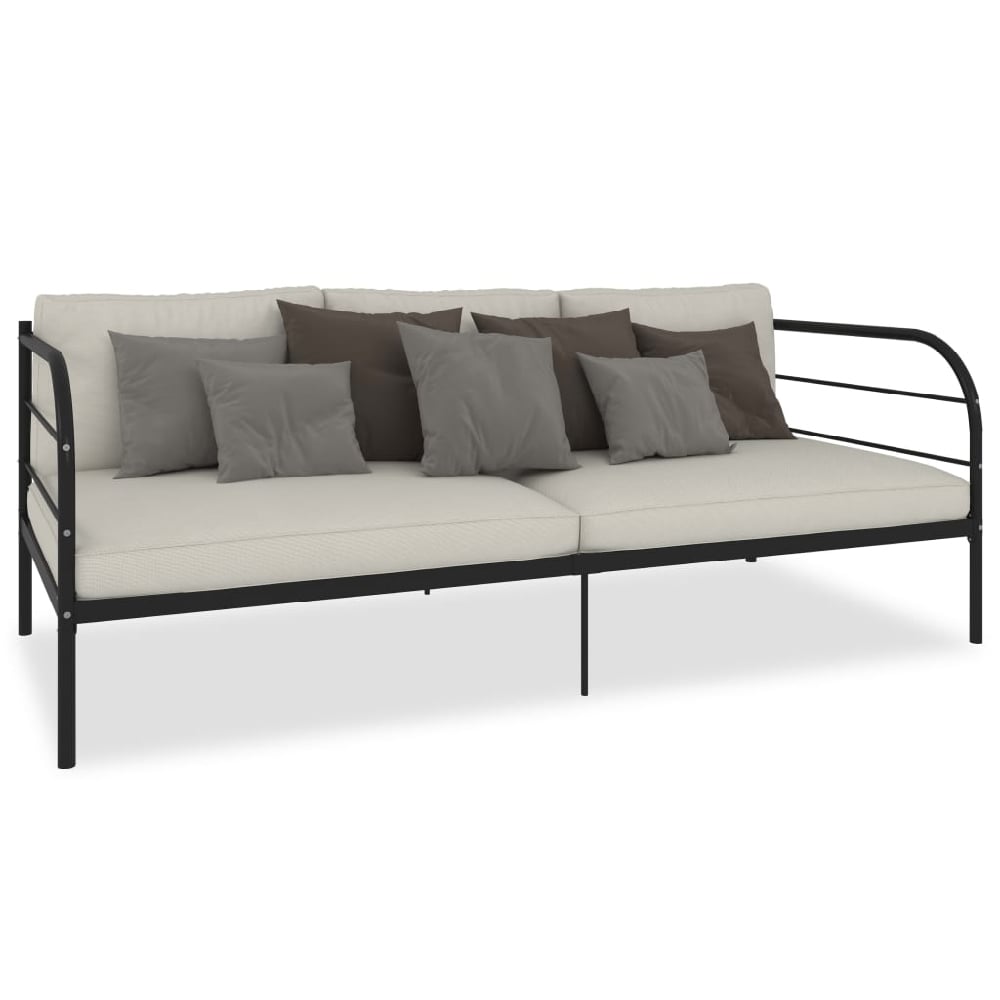 christoval metal daybed without mattress in black