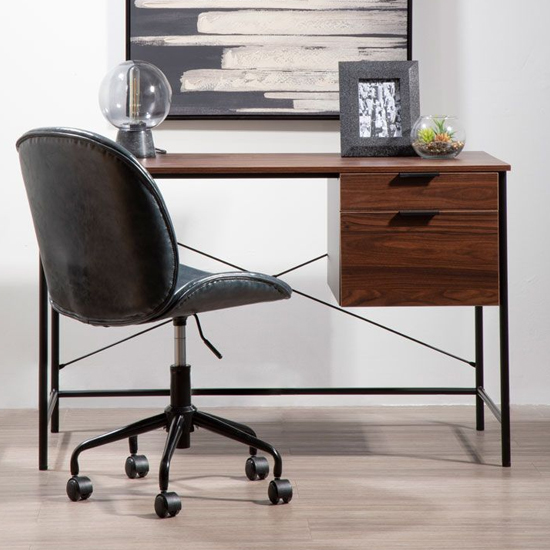 Read more about Clintons leather home and office chair in grey