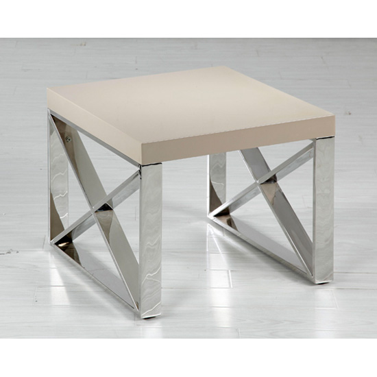 Product photograph of Comet Mushroom High Gloss Lamp Table from Furniture in Fashion