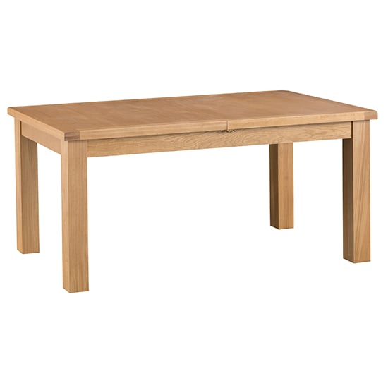 Product photograph of Concan Extending 170cm Butterfly Dining Table In Medium Oak from Furniture in Fashion