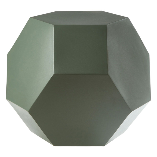 Read more about Cordue hexagonal metal side table in grey