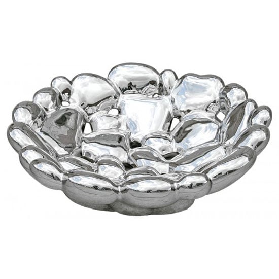 Product photograph of Platinum Bubble Bowl from Furniture in Fashion