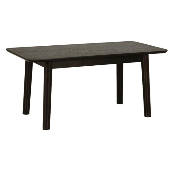 Product photograph of Deland Wooden Coffee Table Rectangular In Black from Furniture in Fashion