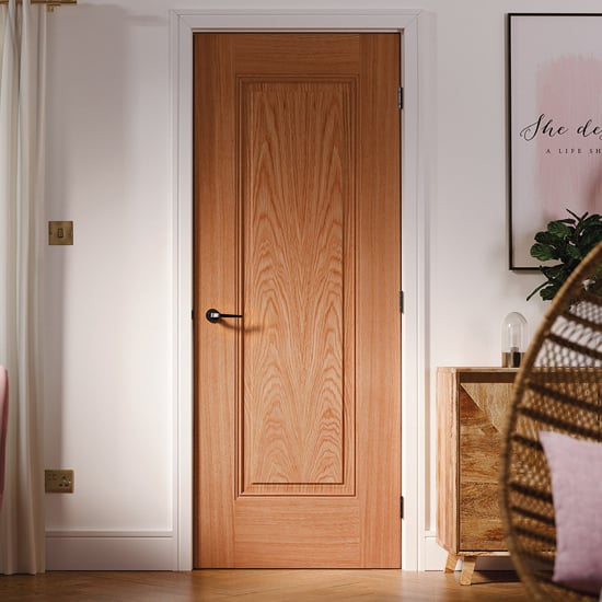 Product photograph of Eindhoven 1981mm X 762mm Internal Door In Oak from Furniture in Fashion