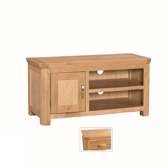 Product photograph of Empire Wooden Tv Stand With 1 Door With Shelf from Furniture in Fashion
