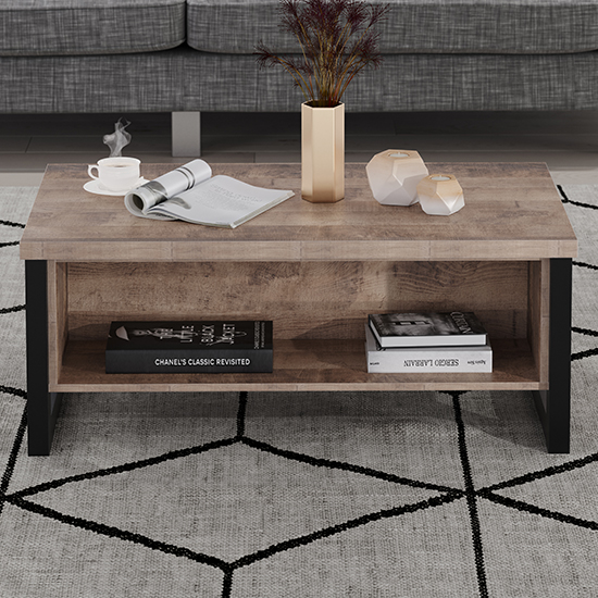 tobacco oak coffee table