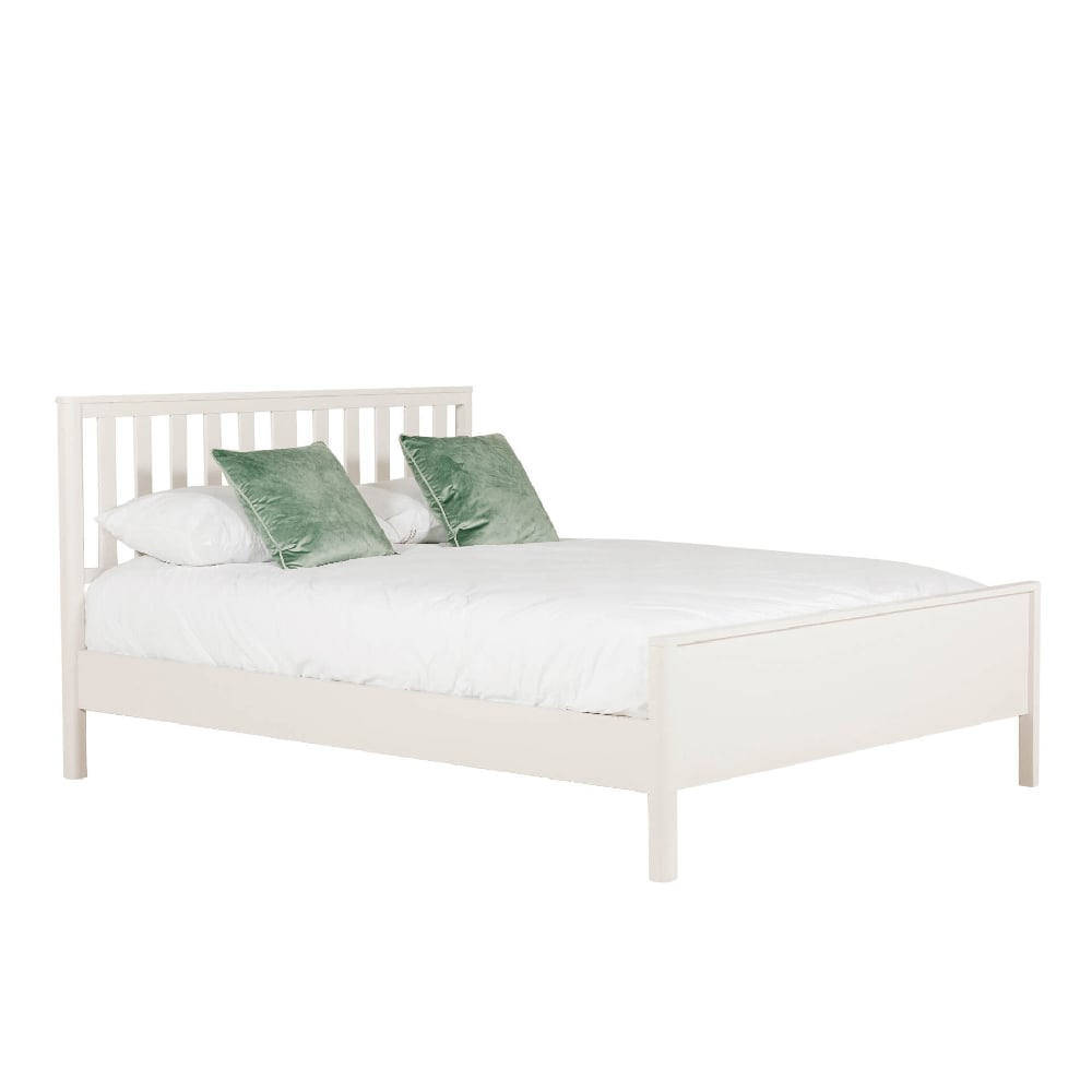 Product photograph of Folsom Wooden Low Foot Double Bed In Natural from Furniture in Fashion