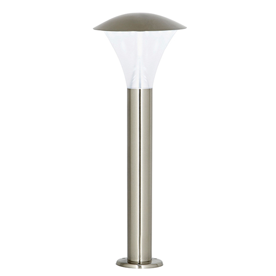 Photo of Francis led outdoor post in brushed stainless steel
