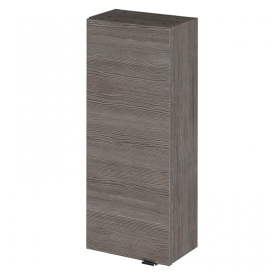 Product photograph of Fuji 30cm Bathroom Wall Unit In Brown Grey Avola With 1 Door from Furniture in Fashion