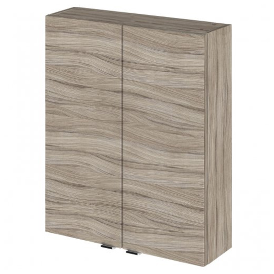 Product photograph of Fuji 50cm Bathroom Wall Unit In Driftwood With 2 Doors from Furniture in Fashion