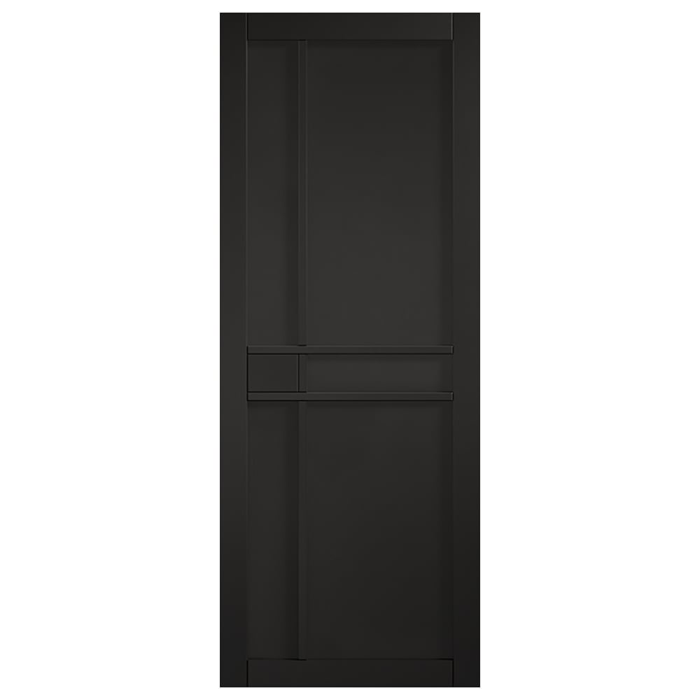 greenwich 1981mm x 686mm pre finished internal door in black