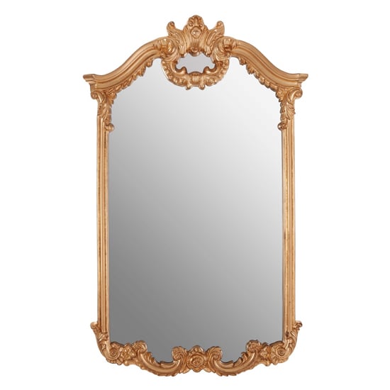 Read more about Grepoya grace wall mirror in weathered gold