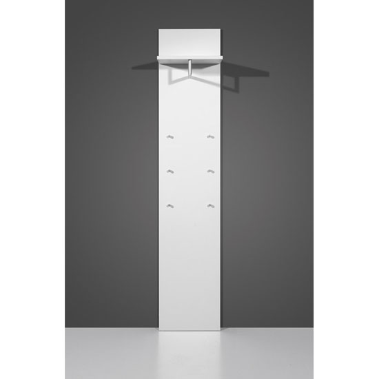 California Wall Mounted Hallway Stand In White | Sale