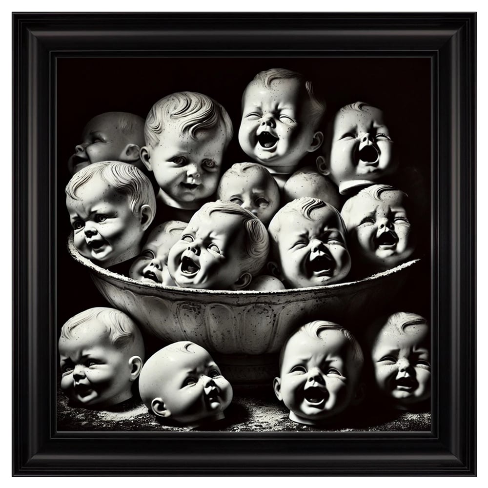 Read more about Hankinson dolly mix wall art in black frame