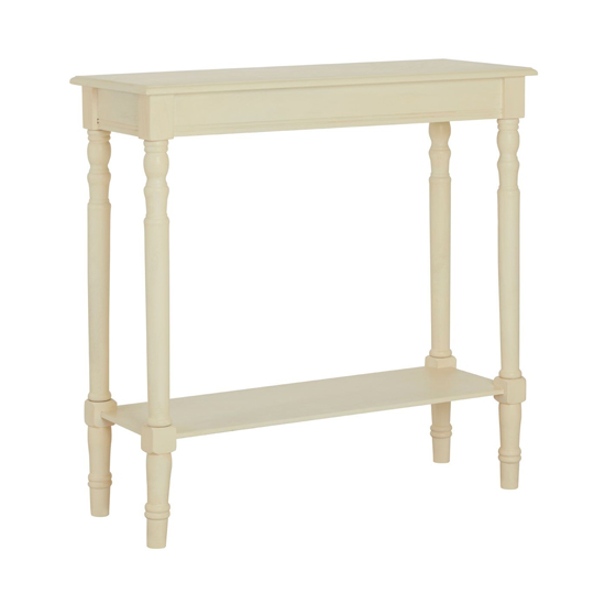 Heritox Wooden Console Table In Antique White