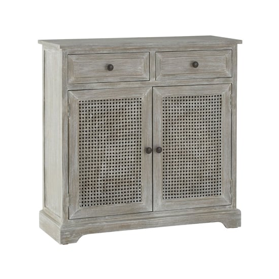 Product photograph of Heritox Wooden Sideboard With 2 Doors 2 Drawers In Grey from Furniture in Fashion