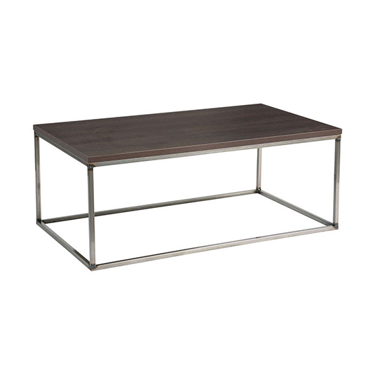 Photo of Holland rectangular wooden coffee table in wenge