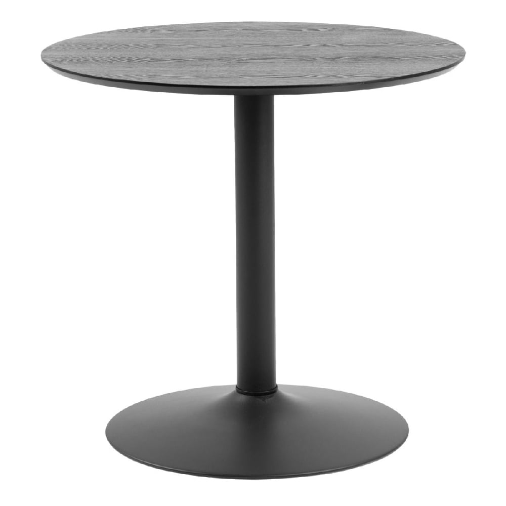 Product photograph of Ionia Wooden Coffee Table Round In Black Ash from Furniture in Fashion