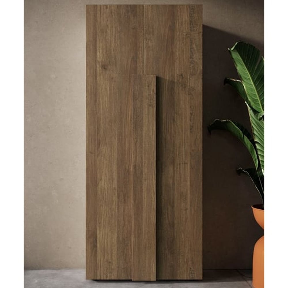 Read more about Jining wooden coat hanger cabinet with 2 doors in mercure