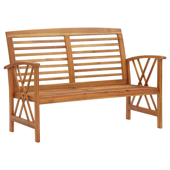 Read more about Josie wooden garden seating bench in natural