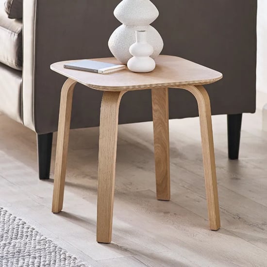 Read more about Kanata wooden side table square in oak