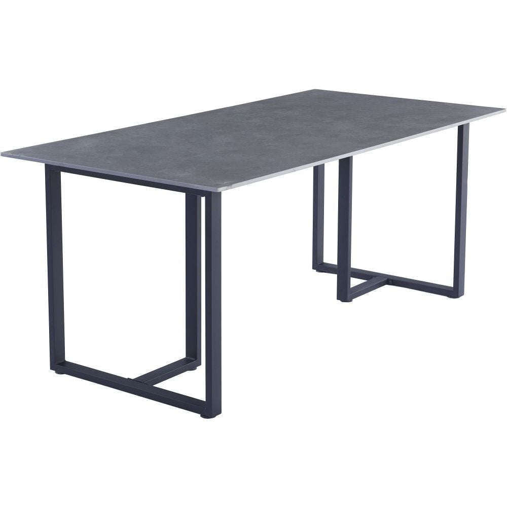 Product photograph of Keizer Sintered Stone Dining Table Large In Grey from Furniture in Fashion