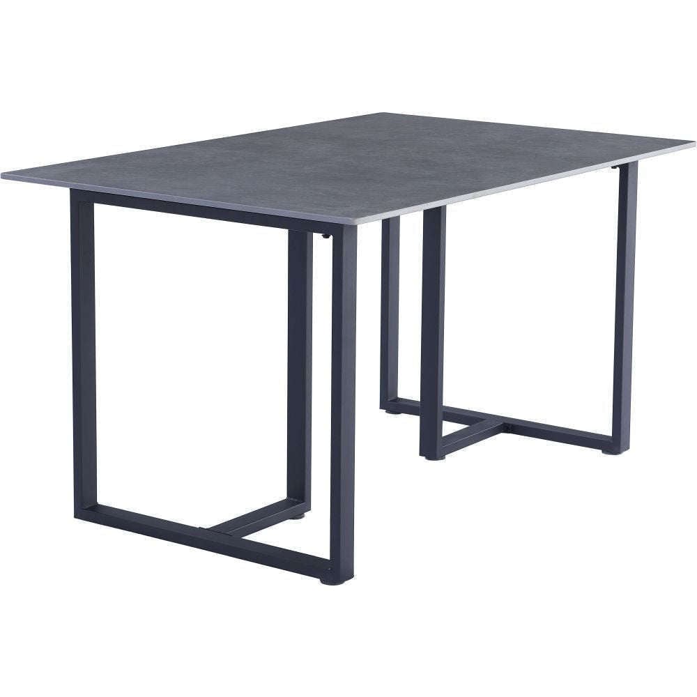 Product photograph of Keizer Sintered Stone Dining Table Small In Grey from Furniture in Fashion