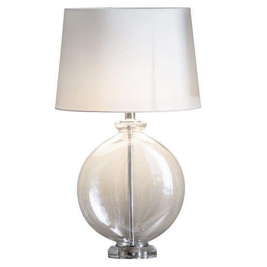 Lowther Table Lamp With Bowl Shaped Glass Base | Furniture in Fashion