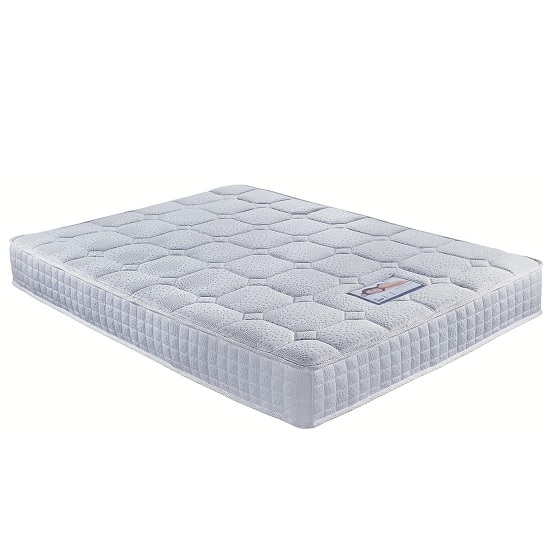 Luxor Modern Multi Pocket Mattress In White 36277 Furniture