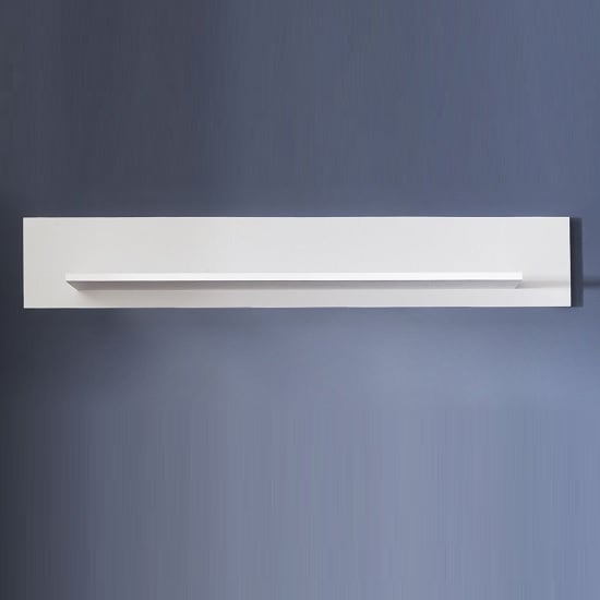 Photo of Madsen wall mounted display shelf in white